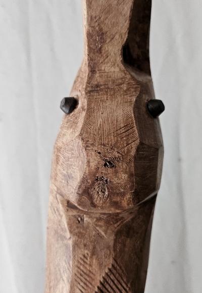 Holzskulptur Detail